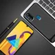 Samsung Galaxy M21 Hoesje TPU Carbon Design Anti-Slip Zwart afbeelding 12