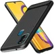 Samsung Galaxy M21 Hoesje TPU Carbon Design Anti-Slip Zwart afbeelding 7
