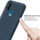 Samsung Galaxy M21 Hoesje TPU Carbon Design Anti-Slip Blauw afbeelding 9