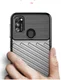 Samsung Galaxy M21 Twill Thunder Texture Back Cover Groen afbeelding 6