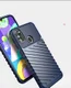 Samsung Galaxy M21 Twill Thunder Texture Back Cover Groen afbeelding 10