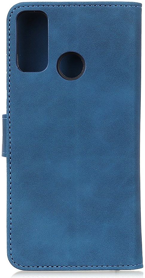 Samsung Galaxy M21 Book Case Hoesje Vintage Portemonnee Blauw afbeelding 6