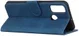Samsung Galaxy M21 Book Case Hoesje Vintage Portemonnee Blauw afbeelding 3