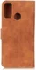 KHAZNEH Samsung Galaxy M21 Hoesje Retro Wallet Book Case Bruin afbeelding 6