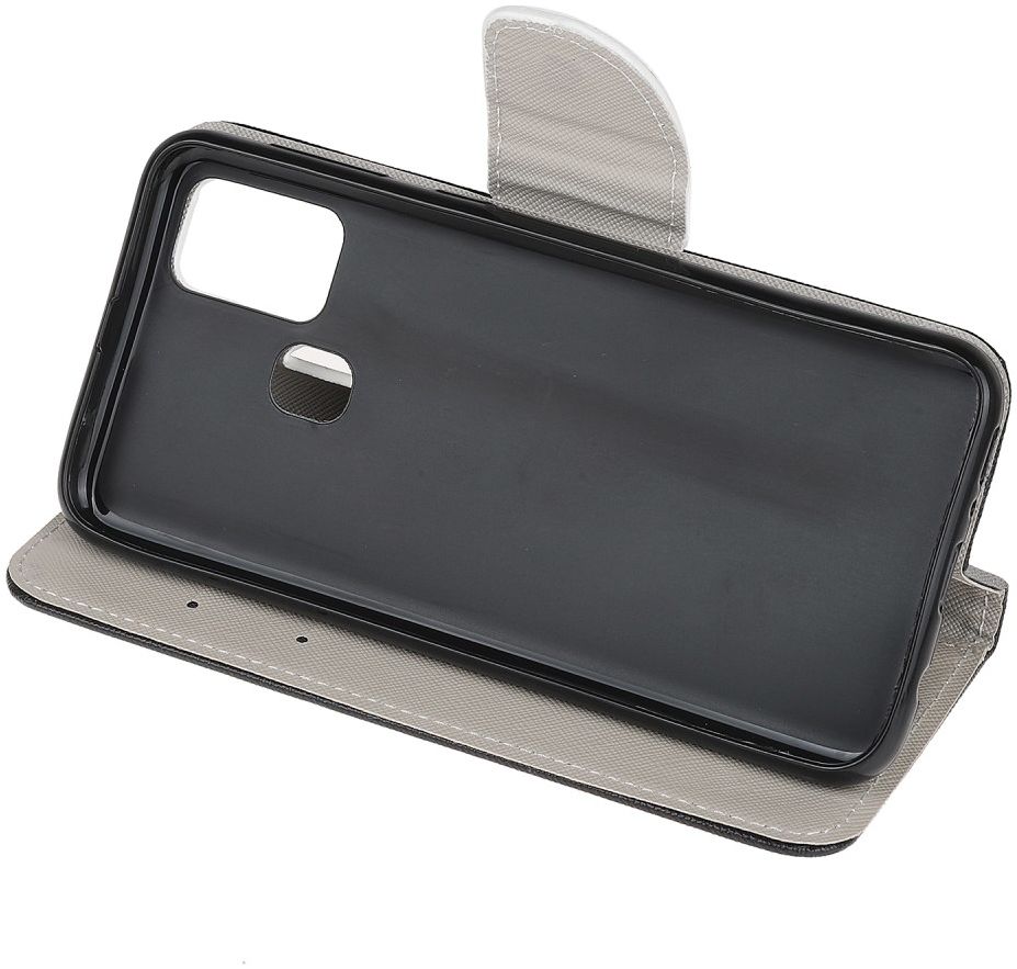 Samsung Galaxy M21 Book Case Hoesje Wallet met Print Eiffeltoren afbeelding 5