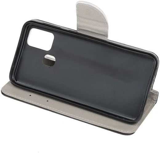 Samsung Galaxy M21 Book Case Hoesje Wallet Print Boom afbeelding 4