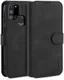 DG Ming Retro Portemonnee Samsung Galaxy A21s Hoesje Zwart afbeelding 2