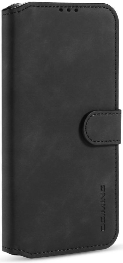 DG Ming Retro Portemonnee Samsung Galaxy A21s Hoesje Zwart afbeelding 3