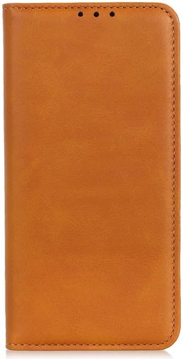 Samsung Galaxy Note 20 Splitleren Portemonnee Hoesje Bruin afbeelding 2