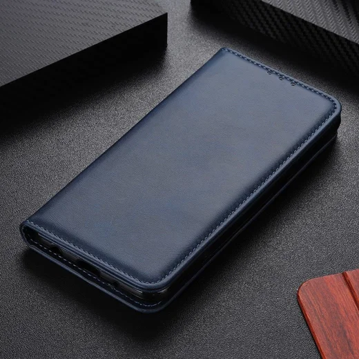 Samsung Galaxy Note 20 Splitleren Portemonnee Hoesje Blauw afbeelding 9