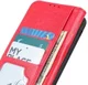 Samsung Galaxy Note 20 Hoesje Portemonnee Book Cover Rood afbeelding 10