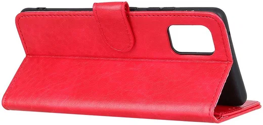 Samsung Galaxy Note 20 Hoesje Portemonnee Book Cover Rood afbeelding 7