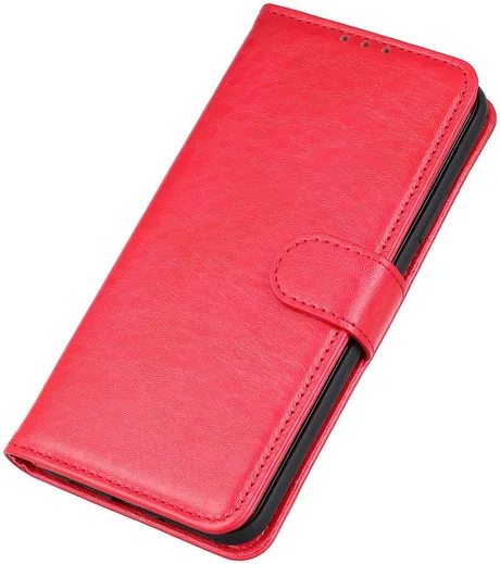 Samsung Galaxy Note 20 Hoesje Portemonnee Book Cover Rood afbeelding 4