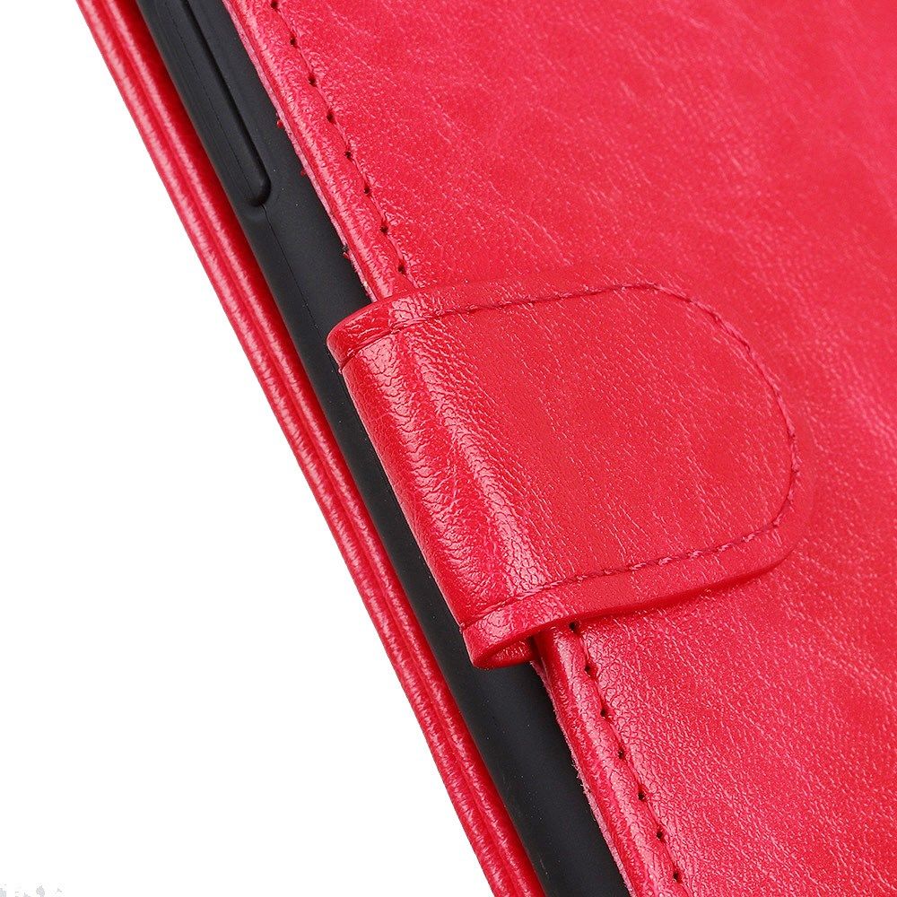 Samsung Galaxy Note 20 Hoesje Portemonnee Book Cover Rood afbeelding 9