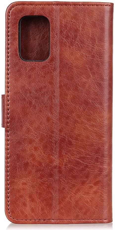 Samsung Galaxy Note 20 Hoesje Portemonnee Book Cover Bruin afbeelding 3