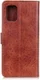 Samsung Galaxy Note 20 Hoesje Portemonnee Book Cover Bruin afbeelding 3