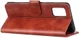 Samsung Galaxy Note 20 Hoesje Portemonnee Book Cover Bruin afbeelding 6