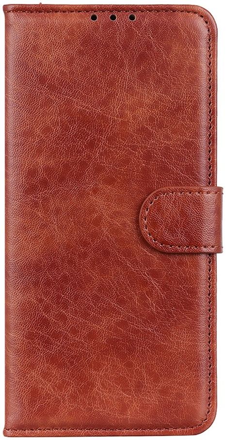 Samsung Galaxy Note 20 Hoesje Portemonnee Book Cover Bruin afbeelding 2