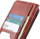 Samsung Galaxy Note 20 Hoesje Portemonnee Book Cover Bruin afbeelding 7
