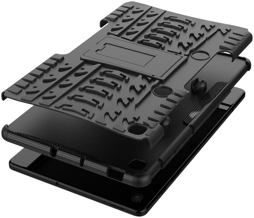 Samsung Galaxy S6 Lite Hybride Kickstand Hoes Zwart afbeelding 7