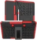 Samsung Galaxy Tab S6 Lite Hybride Kickstand Hoes Rood afbeelding 1