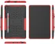 Samsung Galaxy Tab S6 Lite Hybride Kickstand Hoes Rood afbeelding 2