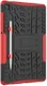 Samsung Galaxy Tab S6 Lite Hybride Kickstand Hoes Rood afbeelding 4