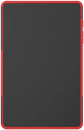 Samsung Galaxy Tab S6 Lite Hybride Kickstand Hoes Rood afbeelding 5