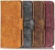 Sony Xperia 10 II Hoesje Vintage Portemonnee Grijs afbeelding 7