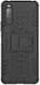 Sony Xperia II Hybride Hoesje met Kickstand Zwart afbeelding 1