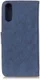 Sony Xperia L4 Book Case Hoesje Portemonnee Retro Splitleer Blauw afbeelding 7
