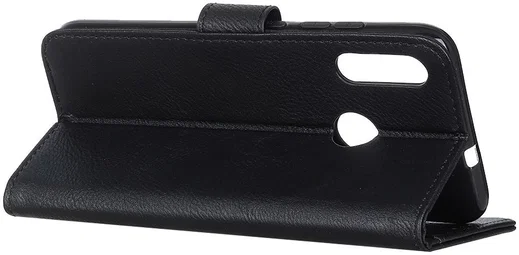 Huawei Y6p Book Case Hoesje Portemonnee Zwart afbeelding 6