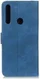 Huawei Y6p Book Case Hoesje Vintage Portemonnee Blauw afbeelding 6