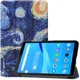 Lenovo Tab M7 Hoesje Portemonnee met Starry Night Print afbeelding 1