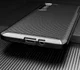 Motorola Edge Hoesje Geborsteld Carbon Flexibele Back Cover Zwart afbeelding 5