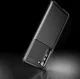 Motorola Edge Hoesje Geborsteld Carbon Flexibele Back Cover Zwart afbeelding 8