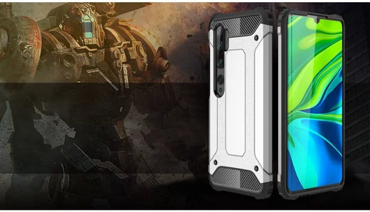 Motorola Edge Hoesje Shock Proof Hybride Back Cover Zwart afbeelding 8