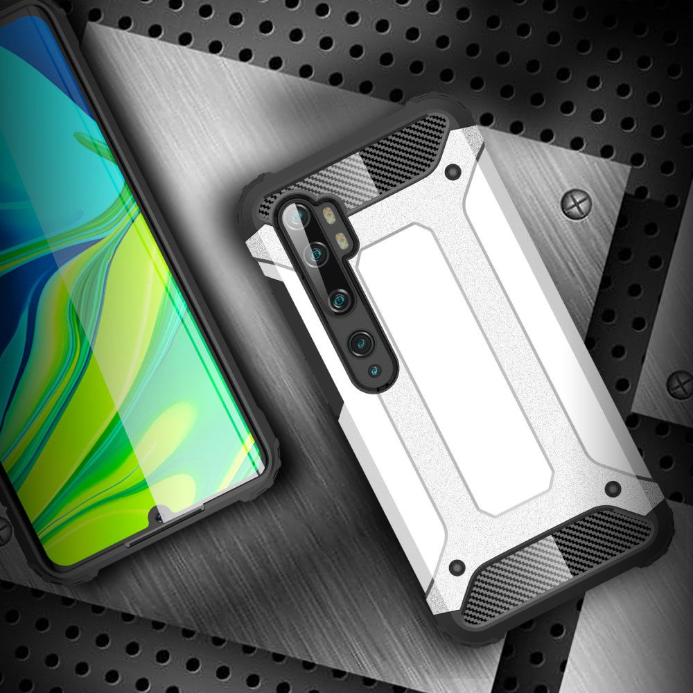 Motorola Edge Hoesje Shock Proof Hybride Back Cover Goud afbeelding 5