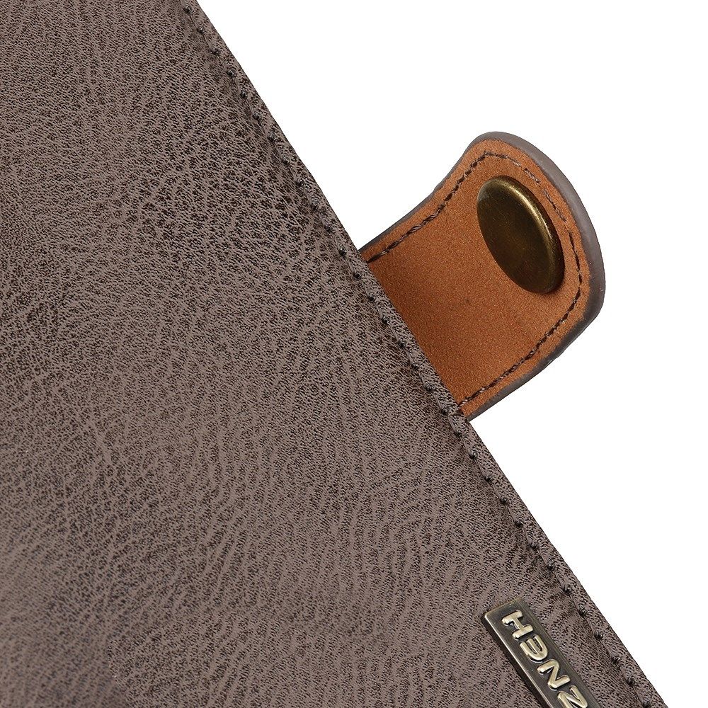 KHAZNEH Motorola Moto G Pro Hoesje Portemonnee Book Case Grijs afbeelding 10