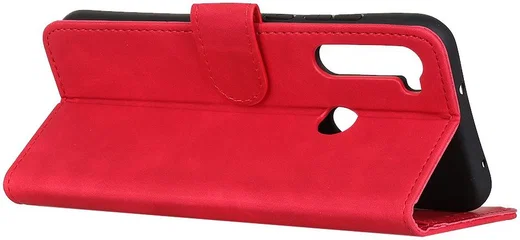 Motorola Moto G Pro Book Case Hoesje Portemonnee Retro Rood afbeelding 7