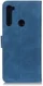 KHAZNEH Motorola Moto G Pro Hoesje Retro Wallet Book Case Blauw afbeelding 7