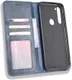 Motorola Moto G Pro Hoesje  Stijlvol Vintage Portemonnee Blauw afbeelding 8