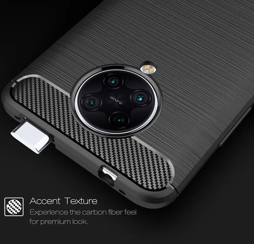 Xiaomi Poco F2 Pro Hoesje Geborsteld TPU Blauw afbeelding 9