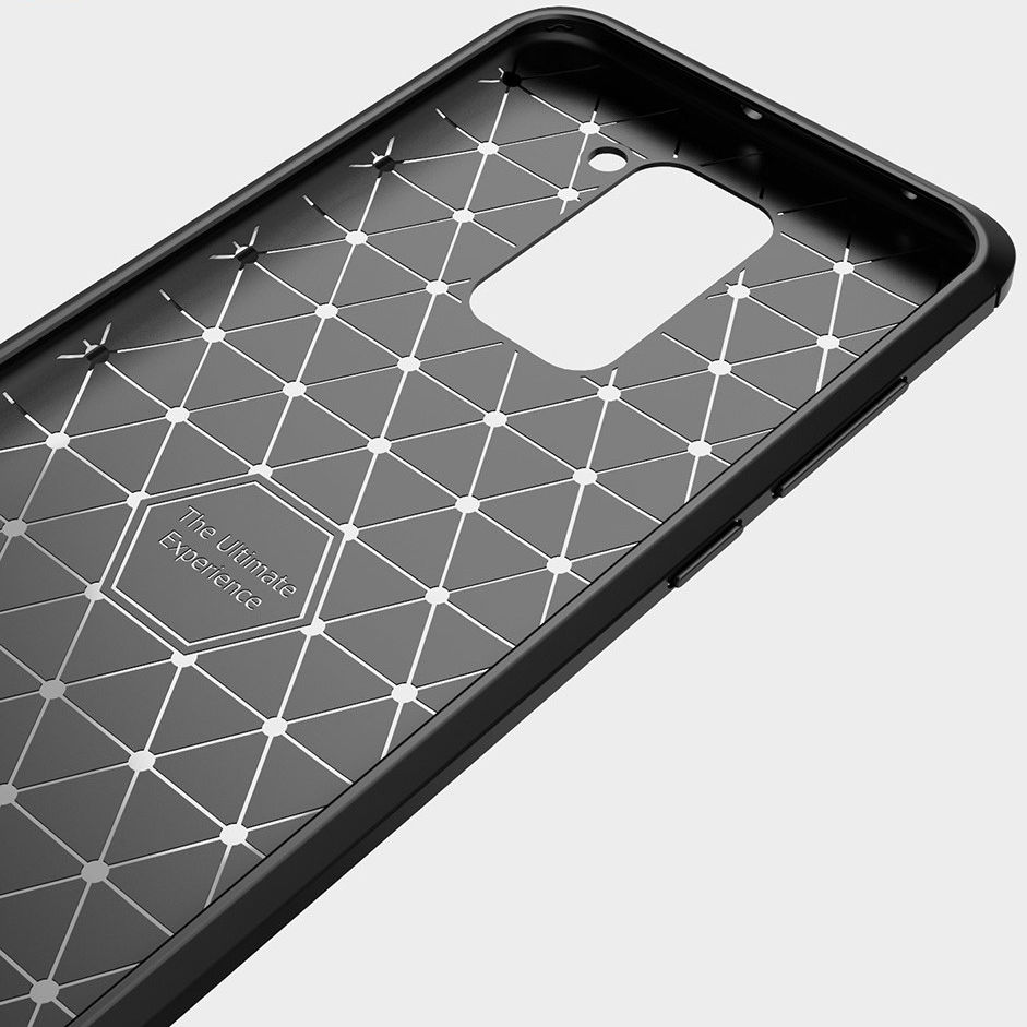 Xiaomi Redmi Note 9 Geborsteld TPU Hoesje Blauw afbeelding 6