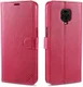Xiaomi Redmi Note 9S / Note 9 Pro Portemonnee Stand Hoesje Rood afbeelding 3