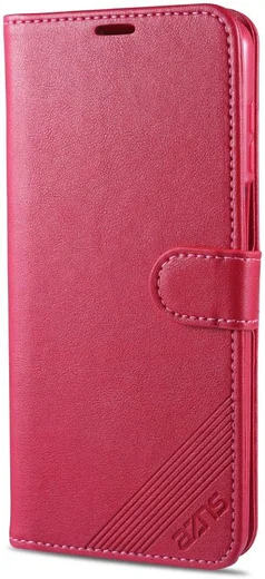 Xiaomi Redmi Note 9S / Note 9 Pro Portemonnee Stand Hoesje Rood afbeelding 1