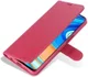 Xiaomi Redmi Note 9S / Note 9 Pro Portemonnee Stand Hoesje Rood afbeelding 2