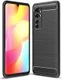 Xiaomi Mi Note 10 Lite Geborsteld TPU Hoesje Zwart afbeelding 1