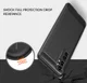 Xiaomi Mi Note 10 Lite Geborsteld TPU Hoesje Zwart afbeelding 2