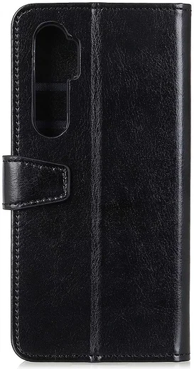 Xiaomi Mi Note 10 Lite Hoesje Portemonnee Book Cover Met Pasjes Zwart afbeelding 3